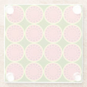 Dessous-de-verre En Verre Watermelon rose Multi (Dos)