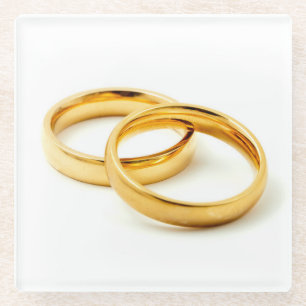 Dessous-de-verre En Verre Wedding