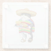 Dessous-de-verre En Verre WENDELITO Verre Beverage Coaster (Dos)