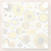 Dessous-de-verre En Verre Wild Cluster of dots Coaster (Dos)