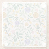 Dessous-de-verre En Verre Wildflowers (Dos)