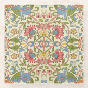 Dessous-de-verre En Verre William Morris Loddon Blossom Motifs Floraux
