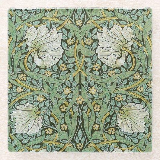Dessous-de-verre En Verre William Morris - Pimpernel (Devant)