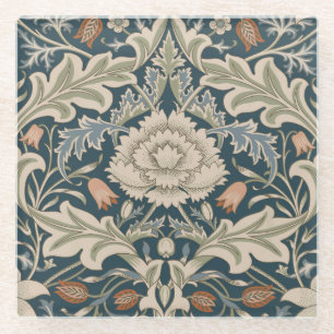 Dessous-de-verre En Verre William Morris Severn Floral Garden Flower Classic