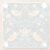 Dessous-de-verre en verre: WILLIAM MORRIS STRAWBER (Dos)