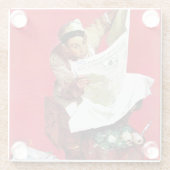 Dessous-de-verre En Verre Willie Gillis sur K.P (Dos)