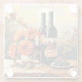 Dessous-de-verre En Verre Wine Lover (Dos)