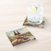 Dessous-de-verre En Verre Wine Lover (Incliné)