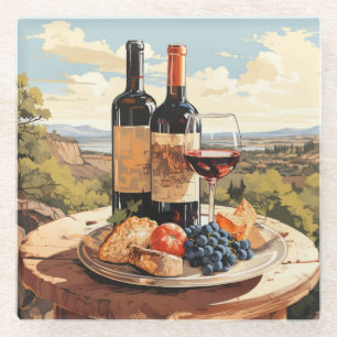 Dessous-de-verre En Verre Wine Lover