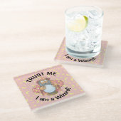 Dessous-de-verre En Verre Wizard (Incliné)