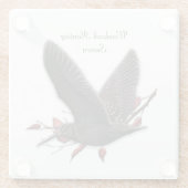 Dessous-de-verre En Verre Woodcock (Dos)