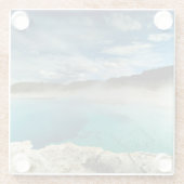 Dessous-de-verre En Verre Yellowstone (Dos)