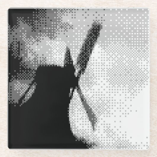 Dessous-de-verre En Verre zaanse schans (Devant)