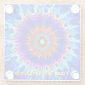 Dessous-de-verre En Verre Zone radiative (Dos)