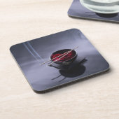 Dessous-de-verre Encens brûlant sur la cuvette de pétales (Côté gauche)