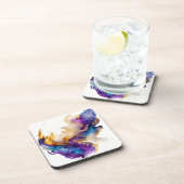 Dessous-de-verre encre Abstraite (Côté Droit)