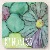 Dessous de verre "Encre de fleurs 1" (Devant)