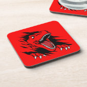 Dessous-de-verre Enfants dinosaures (Côté gauche)