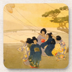 Dessous-de-verre Enfants Japonais - Bertha Lum - 1913