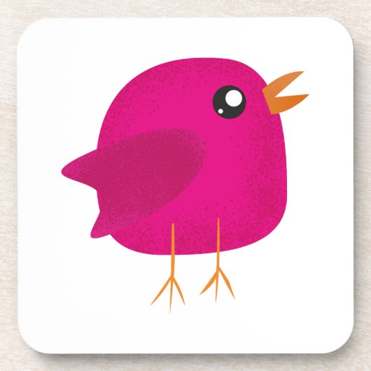 Dessous-de-verre Enfants oiseau mignon (Devant)