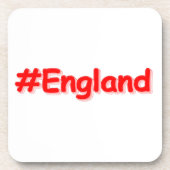 Dessous-de-verre "#England" Joli Design. Commandez dès maintenant (Devant)
