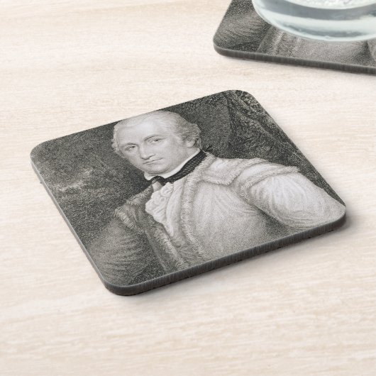 Dessous-de-verre Engrav de Daniel Morgan de brigadier général (Côté gauche)