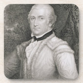 Dessous-de-verre Engrav de Daniel Morgan de brigadier général (Devant)