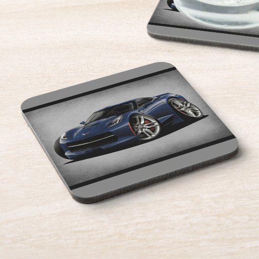 Dessous-de-verre Ensemble bleu de l'Edition spéciale 6 de course de (Côté gauche)