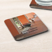 Dessous-de-verre Ensemble de 6, El Gato, Professeur personnalisé et (Côté gauche)