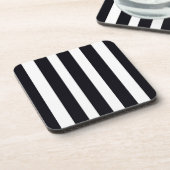 DESSOUS DE VERRE (Ensemble de 6) Élégantes rayures (Côté gauche)