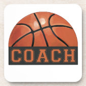 Dessous-de-verre Entraîneur de basket-ball (Devant)