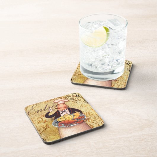 Dessous-de-verre Entrée de chef (Côté Droit)