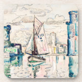 Dessous-de-verre Entrée du port de La Rochelle (Devant)