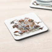 Dessous-de-verre Epagneul Breton, Bretagne Espagne (Côté gauche)