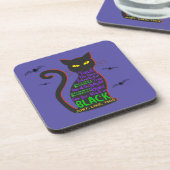 Dessous-de-verre Épée Pocus de chat noir (Côté gauche)