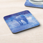 Dessous-de-verre Equine pourpre (Côté gauche)