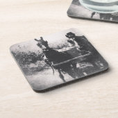 Dessous-de-verre Équipe Cheval #cheval #amish (Côté gauche)