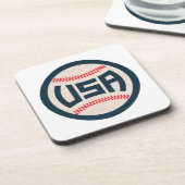 Dessous-de-verre Équipe de baseball USA (Côté gauche)