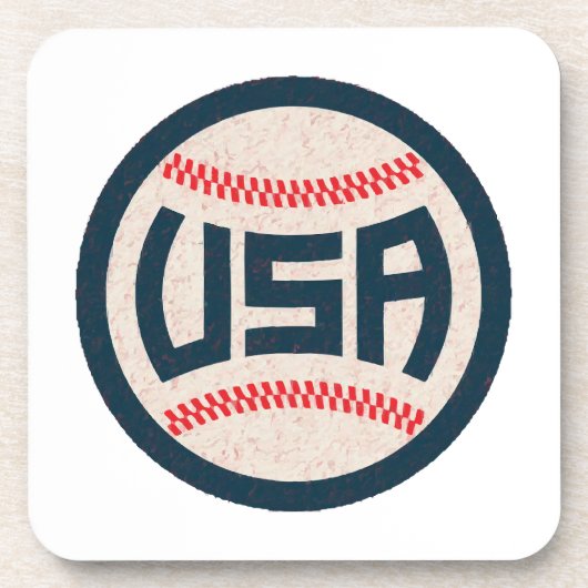 Dessous-de-verre Équipe de baseball USA (Devant)