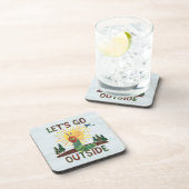 Dessous-de-verre Eric Carle | Allons dehors (Côté Droit)