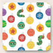 Dessous-de-verre Eric Carle | Caterpillar Motif de Noël (Devant)