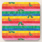 Dessous-de-verre Eric Carle | Caterpillar Rainbow Stripe Motif (Devant)