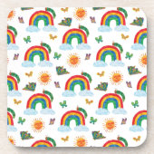 Dessous-de-verre Eric Carle | Caterpillar to Rainbow Butfly (Devant)