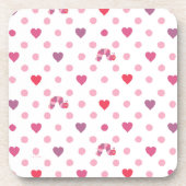 Dessous-de-verre Eric Carle | Valentine Heart Polka Dot Motif (Devant)