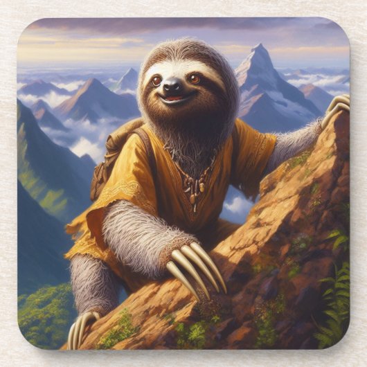 Dessous-de-verre Escalade de Sloth Mountain (Devant)