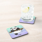 Dessous-de-verre Escalade Panda double face arrière (Côté Droit)