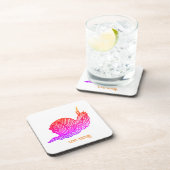 Dessous-de-verre Escargot dans le style graphique (Côté Droit)