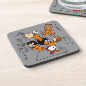 Dessous-de-verre ESPACE | Bande d'arachides dans l'espace (Côté gauche)