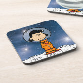 Dessous-de-verre ESPACE | Lucy Astronaut (Côté gauche)