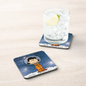 Dessous-de-verre ESPACE | Lucy Astronaut (Côté Droit)